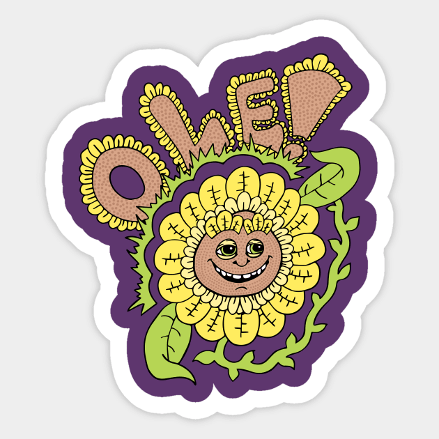 Flower-Power Sticker by eldopo